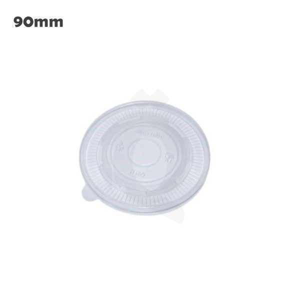 [005026] 90mm PP Plastic Soup Cup Lid 500/ctn