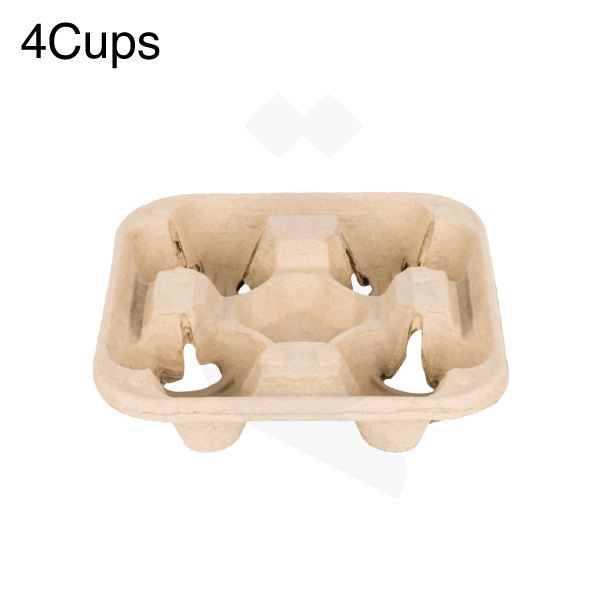 [001053] 4Cups Pulp Fiber Carrier 250/ctn