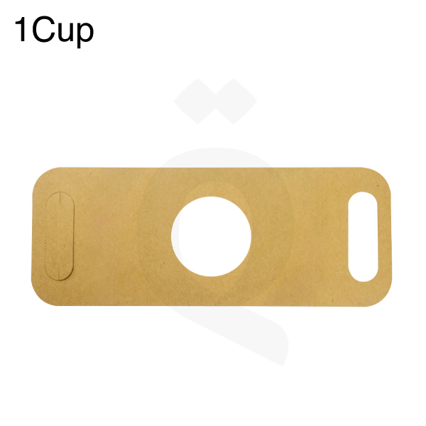 [001054] 1 Cup Kraft Paper Holder 14×39cm 500/ctn