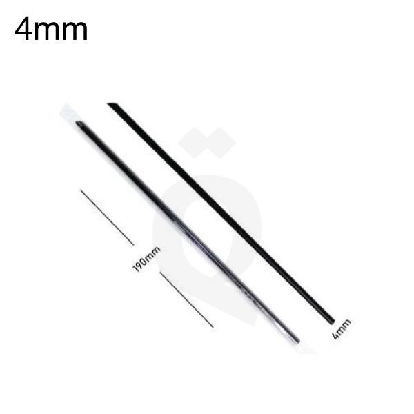 4*190mm Black Spike Straw Film Wrap 4000/Ctn