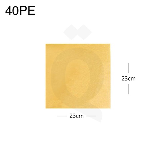 [003054] 40PE Kraft Wrapping Paper 23*23cm 2000/ctn