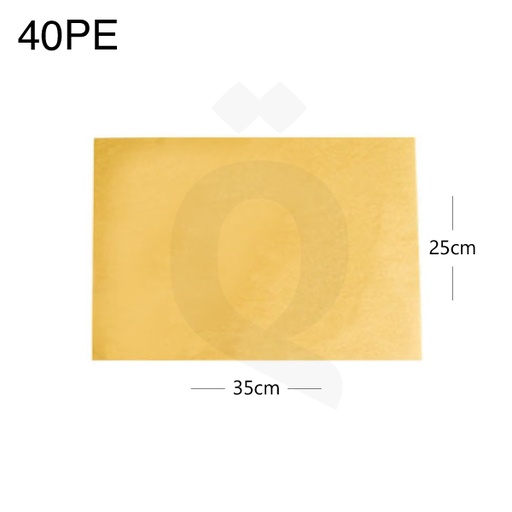 [003055] 40PE Kraft Wrapping Paper 25*35cm 2000/ctn